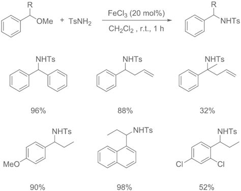 Ironcatalyzed Nalkylation Using Activated Benzylic And Allylic