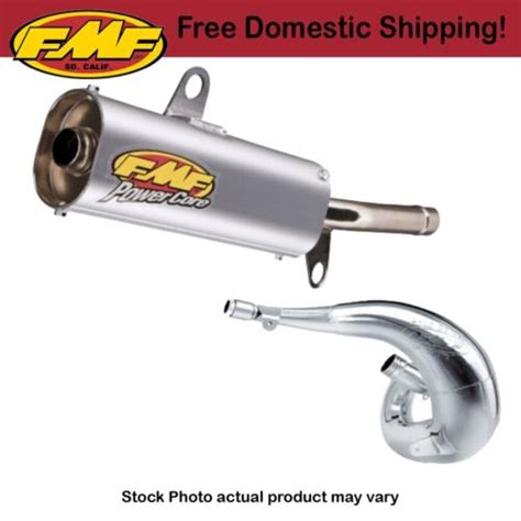 FMF Powercore Silencer Fatty Pipe For 1983 2018 Yamaha PW50 EBay