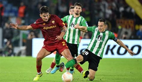 Hasil Liga Europa Dihiasi Kartu Merah AS Roma Dikalahkan Real Betis