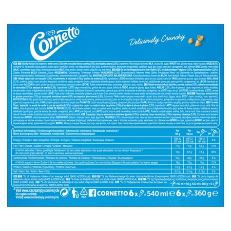 Cornetto Classico Ice Cream Cones Ocado