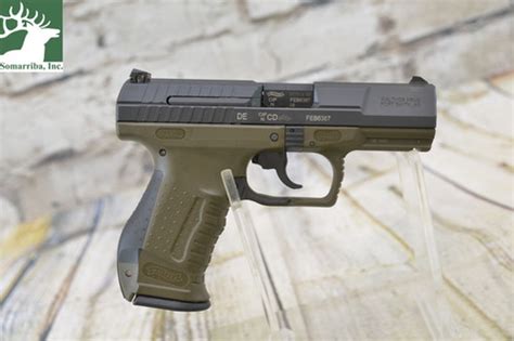 Walther Arms Pistol P As Final Edition Mm Bbl Odgreen