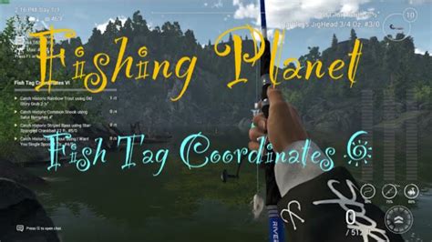 Fishing Planet Fish Tag Coordinates Youtube