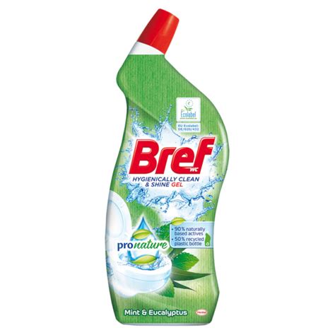 Sred za čišć kupatila BREF WC gel Pro Nature Mint 700ml