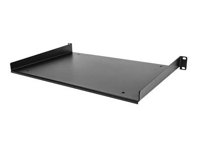 Startech U Fixed Server Rack Mount Shelf In Deep Steel