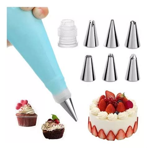 Kit Confeiteiro Saco Decorador Bolo E Bicos Inox Decora O Mercadolivre