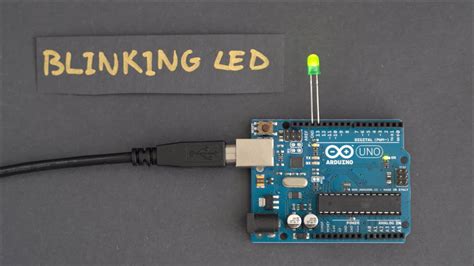 Arduino Blinking Led Youtube