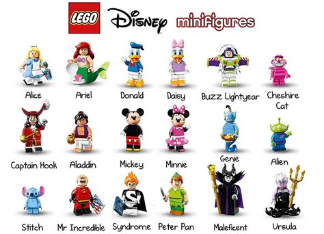 LEGO Disney Minifigures Review Set Of 18 Popular Characters