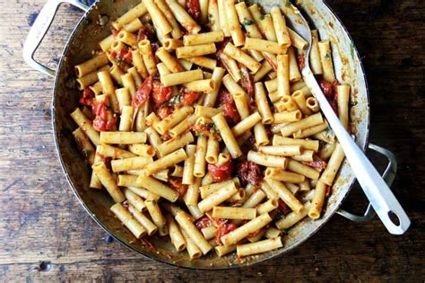 One Pot Baked Ziti Alexandras Kitchen