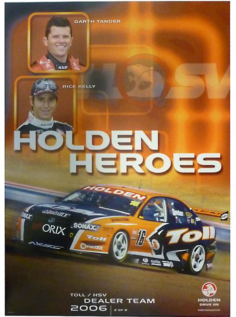 Holden 2006 Greg Murphy And Rick Kelly 28 Poster