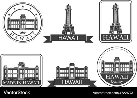 Hawaii Royalty Free Vector Image - VectorStock