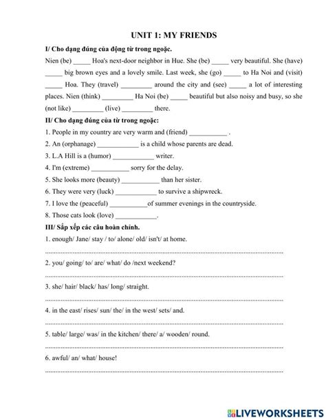 Unit 1 Test Interactive Worksheet Live Worksheets