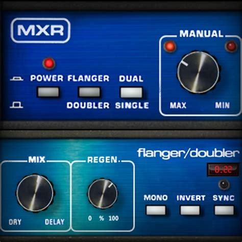 Mxr® Flangerdoubler Uad Audio Plugins Universal Audio