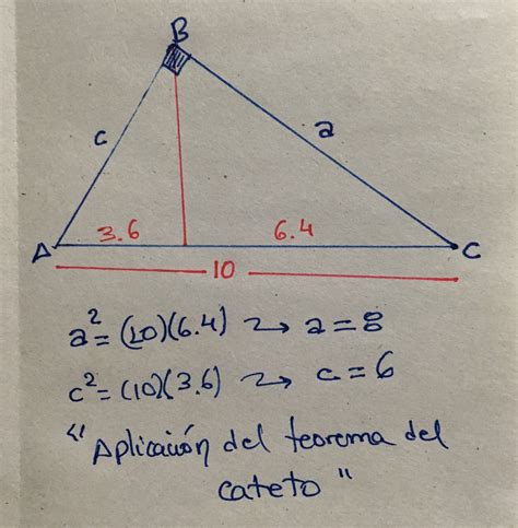 Como Calcular El Cateto De Un Triangulo Rectangulo - Design Talk