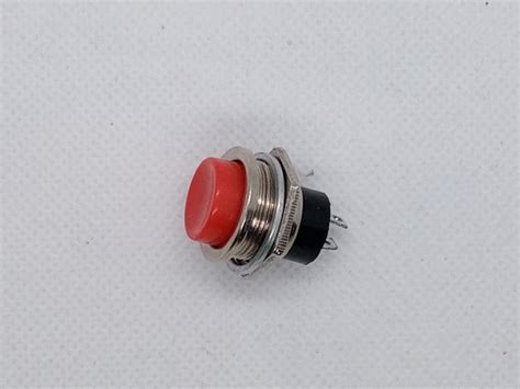 Momentary Spst Push Button Ac 6a 125v 3a 250v Majju Pk