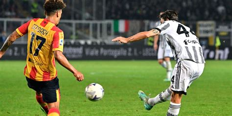 Lecce Juve Il Tabellino