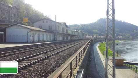 Bahnhof Und Eisenbahnviadukt K Nigstein K Nigreich Sachsen