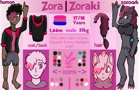 Zoras Reference Sheet By Ylusionszora On Deviantart