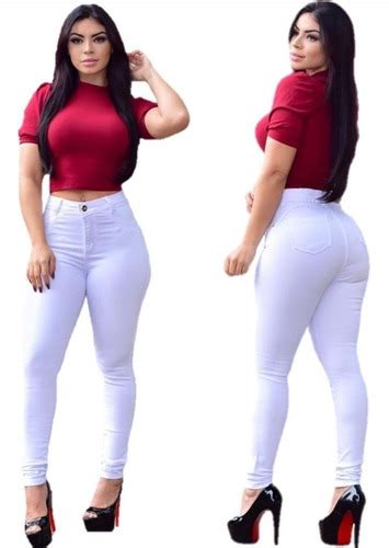 Kit 2 Calça Jeans Feminina Hot Pant C lycra Original Linda Parcelamento sem juros