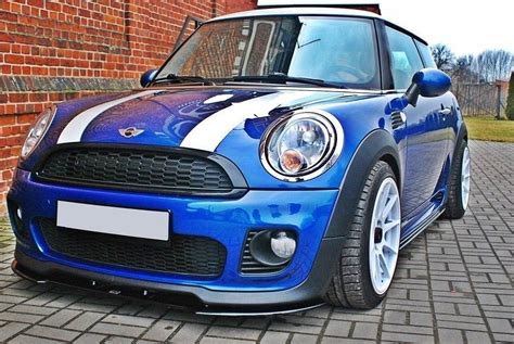 FRONT SPLITTER MINI COOPER R56 JCW Gloss Black | Our Offer \ Mini ...