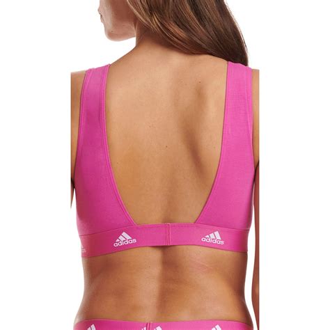 Adidas Active Comfort Cotton Scoop Bralette Unlined Bralettes