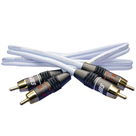 Кабель межблочный аналоговый RCA Supra Dual-RCA | Купить в магазине ...
