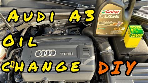 Audi A Oil Change Diy Youtube