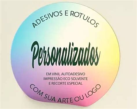 Adesivos Personalizados Etiquetas R Tulos X Cm Parcelamento