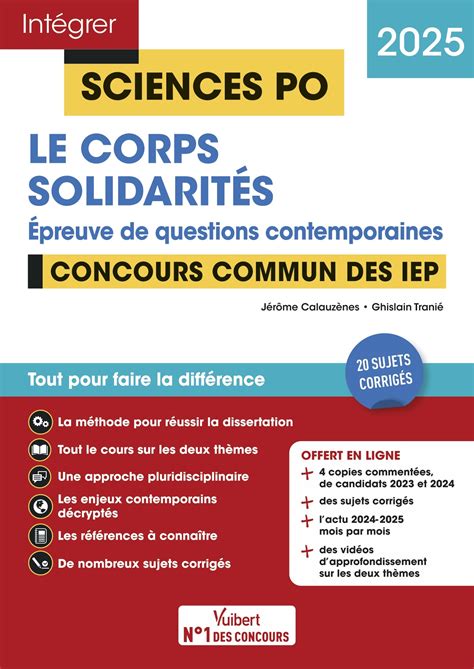 Sciences Po Questions contemporaines Le corps Solidarités