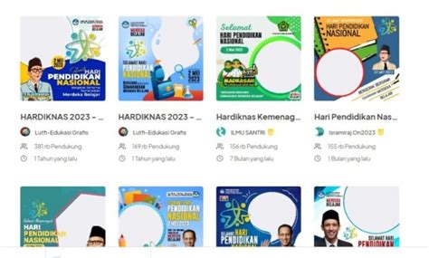 Gratis Download Link Twibbon Hari Pendidikan Nasinonal 2 Mei 2023