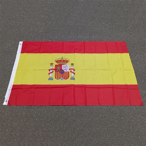 Aerlxemrbrae 90x150cm Spain Flag ES Espana Spanish Super Poly Football