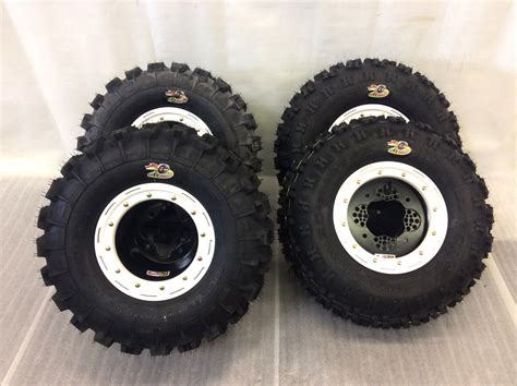 Dwt G3 Beadlock Rims Gbc Xc Master Tires Frontrear Xc Kit Honda Trx 450r 250r Ebay