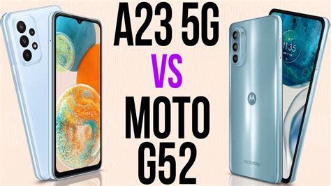 A23 5g Vs Moto G52 Comparativo And Preços Youtube