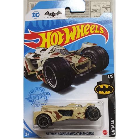 Batmovel Camuflado Hot Wheels Batman Arkham Knight Batmobile Brinquedo