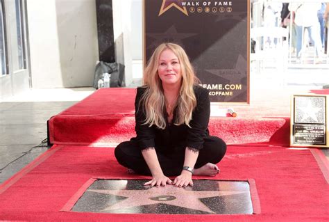 Christina Applegate Went Barefoot For Her First Public Appearance Since