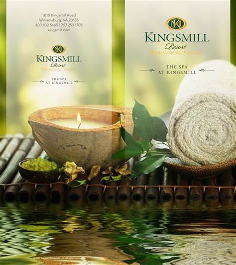 Kingsmill Resort Spa brochure :: Behance