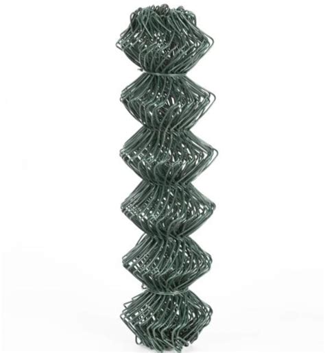 6ft 8ft 9 Gauge 10 Gauge Pvc Galvanized Chain Link Fence 5ft Diamond Wire Mesh Fence Cyclone