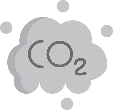Co2 Flat Greyscale 9747027 Vector Art at Vecteezy