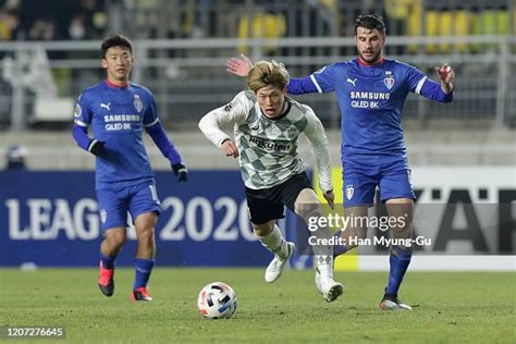 Furuhashi Kyogo of Vissel Kobe in action during the AFC Champions... News Photo - Getty Images