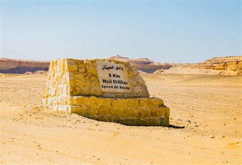 Wadi Al Hitan Whale Valley Western Desert Fayoum Governorate Egypt