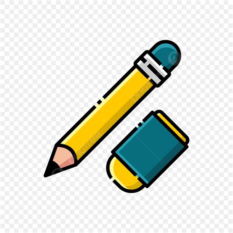 Gambar Materi Sekolah Sekolah Pensil Penggaris Png Da