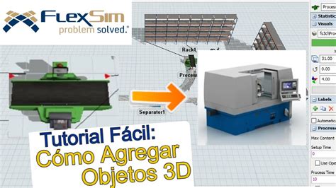 Tutorial Flexsim C Mo Agregar Objetos D A Los Modelos De