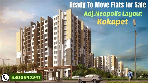 Gated Community Ready To Move Luxury 2and3bhk Flats For Sale Kokapet