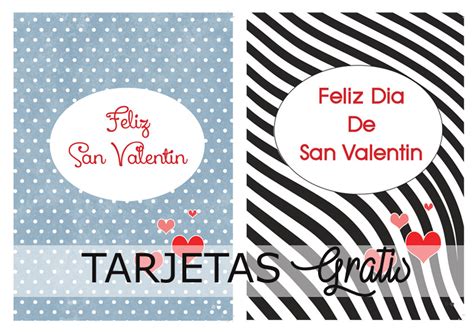 Tarjetas de “San Valentín” para Imprimir”