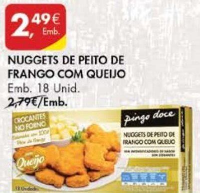 Promo O Nuggets De Peito De Frango Queijo Unid Em Pingo Doce