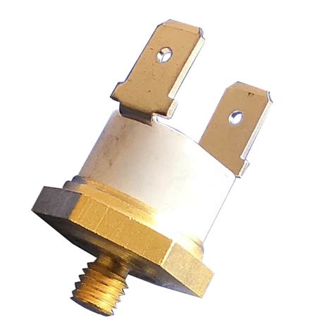 Ksd Bimetal Thermostat With Hexagonal Shape Copper Cap Hancong