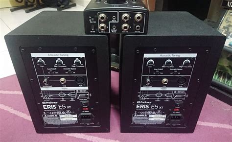 Presonus Eris E5 XT powered /monitor speaker and Presonus Microstation ...