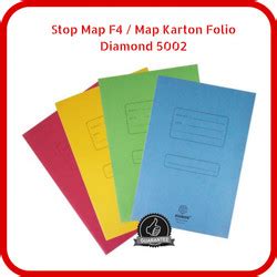 Jual Map Kertas Lamaran Kerja Stopmap Folio Diamond Merah