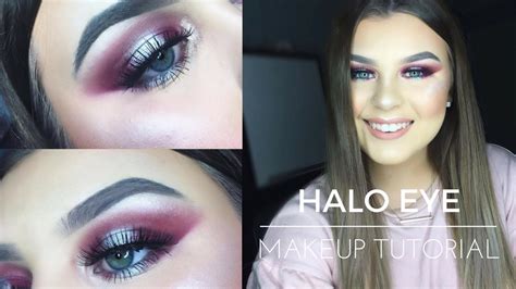 Halo Eye Makeup Tutorial L Simonevzh Makeup Youtube