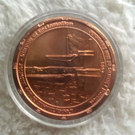 Hoover Dam Copper Commemorative Coin 2003 Ebay