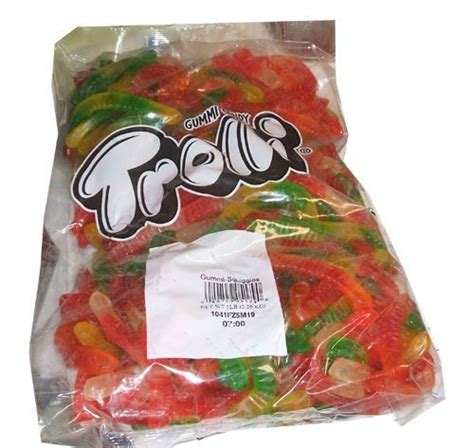 Trolli Gummy Squiggles Gummi Worms 5 Pound Value Bulk Bag • The Candy Database